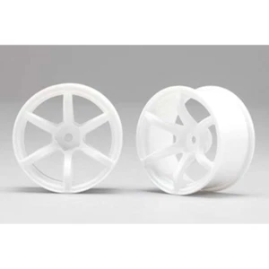 Racing Performer 6 Spoke Drift Wheels (12mm Hex) (White) (6mm Offset) - Picture 1 of 1