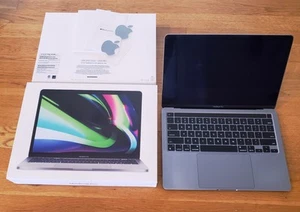 Apple 13" MacBook Pro 2020 MYD82LL/A 256GB SSD Display Issue For Parts - Afbeelding 1 van 13