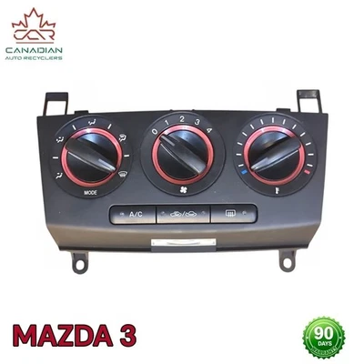 2004-2009 MAZDA 3  HEATER CLIMENT TEMPERATURE CONTROL OEM - Imagem 1 de 4