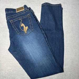 Vintage Y2K anni 2000 Baby Phat Juniors taglia 9 cucitura interna 33" - Foto 1 di 21