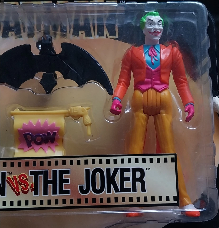 Joker figure from  Batman Vs. The Joker Figure Set, Kenner 1997, Nicholson - Image 1 of 4