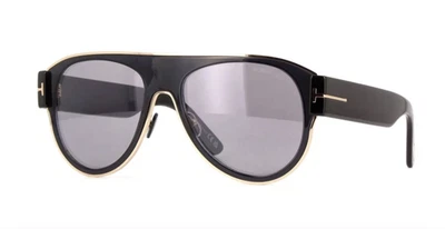 Gafas de sol TOM FORD LYLE-02 FT1074 01C marco negro/dorado lentes grises 58 mm Foto 1 de 4