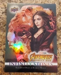 2022 Marvel Allure Infinity Stones Reality Stone #128/299 Scarlet Witch  - Picture 1 of 3