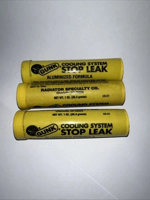 Sistema de enfriamiento de aluminio Gunk C501V detener fugas, 1 oz * (paquete de 3) Foto 1 de 3