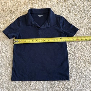 BOY'S / GIRL’S School Uniform NAVY BLUE POLO SHIRT BY OLD NAVY SIZE 5 XS - Picture 1 of 6