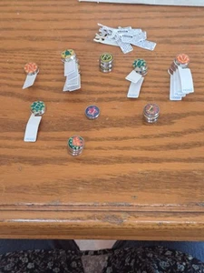 Mogo Magnet Vintage 23 Runde Buchstaben Charms - Bild 1 von 11