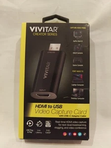 Scheda di acquisizione video Vivitar HDMI a USB ottime condizioni - Foto 1 di 13
