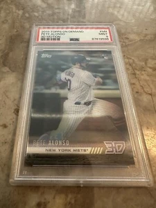 2019 TOPPS ON DEMAND 3D PETE ALONSO RC PSA 9 #M4 - Picture 1 of 2