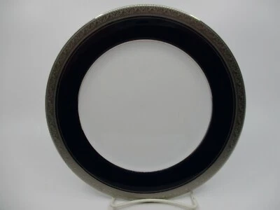 NORITAKE CRESTWOOD COBALT PLATINUM BREAD & BUTTER PLATE - 6 1/2" 0402D