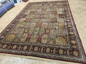 9x12 KARASTAN ANTIQUE LEGENDS  BAKHTIYARI 2200 - 202 100% WOOL RUG EXCELLENT - Picture 1 of 13