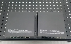 Telephone Extenders - 4CH Telephone over Fiber Optic Extender - Picture 1 of 9