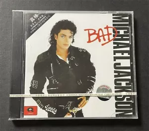 Michael Jackson BAD China First Edition CD Very Rare Sealed - Picture 1 of 2