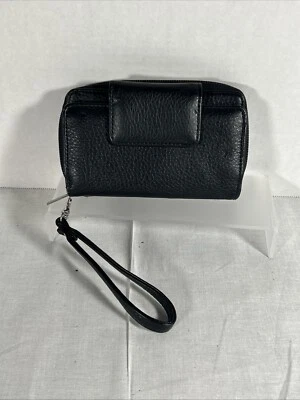 Cartera sin asas Buxton negra con tarjetero Foto 1 de 4