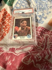 1982 Supersport Panini Rookie RC Wilfredo Benitez Boxing Card PSA 8 World Champ