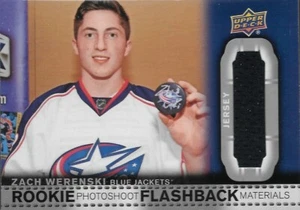 2018-19 18-19 Upper Deck UD Rookie Photoshoot RC Flashback Zach Werenski Jersey - Picture 1 of 1