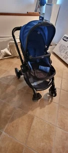Passeggino Carrozzino 2 in 1 per Bambini Chicco Fully Blu - Foto 1 di 6