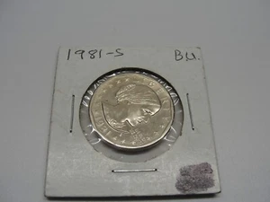 1981 S U.S. UNCIRCULATED ONE DOLLAR COIN FOR COLLECTING Z1793 - Picture 1 of 2