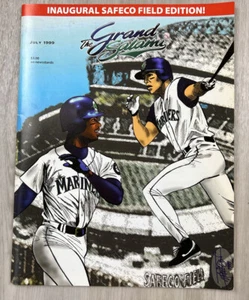 Seattle Mariners July 1999 Inaugural Safeco Field Edition Grand Salami Magazine - Picture 1 of 7