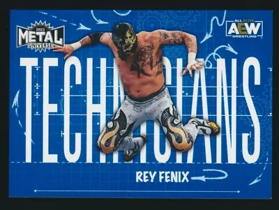 TN-32 REY FENIX 2022 SkyBox AEW Metal Universe TECHNICIANS DEATH TRIANGLE - Image 1 of 2