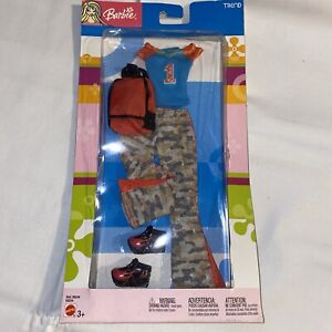 Vtg 2003 Barbie Trend Fashions Collection B8254 Camo pants Hiking Backpack Y2K