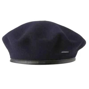 100% Authentic Mens KANGOL Monty Wool Beret Sizes S M L XL - Picture 1 of 17
