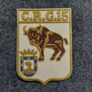 Vintage Spanien - Spanische Polizei C.R.G. 15 Aufnäher - COMPANIA DE RESERVA GENERAL - Bild 1 von 4