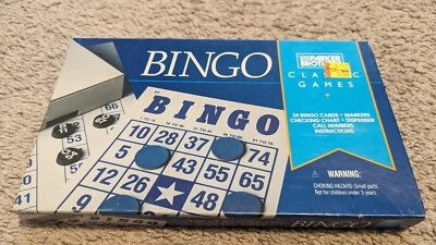 Juego BINGO Parker Brothers clásico vintage 1993 1994 sellado Foto 1 de 2