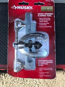 Husky Schnellöffnung Bördelgerät Schwerlast Stahlkonstruktion verchromt Neu - Bild 1 von 4