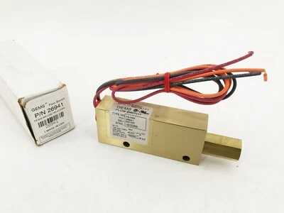 New Gems Sensors FS-926 Liquid Flow Switch 1/4" FNPT SPDT 20VA 26941 - Image 1 of 4