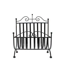 Metal Magazine Rack Holder File Stand Holder Organiser Home Table Decor - Picture 1 of 1
