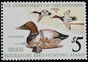 U.S. Unused (no gum) Stamp Scott #RW42 $5 Duck Stamp. VF - XF. Choice! - Picture 1 of 2
