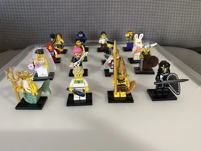 Lego Series 7 Collectible Minifigures 8831 Complete Set of 16 Rare Set - Image 1 of 4