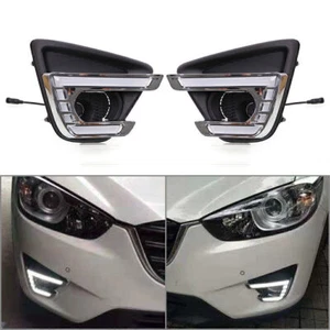 Luces de circulación diurna LED DRL blancas 2 un. para Mazda CX-5 2012-2016 2013 2014 15 - Imagen 1 de 7
