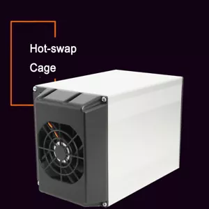 Hot Swappable Modules HDD Enclosure Hot Swap Cage 3 x 5.25" Drive Bays - Picture 1 of 17