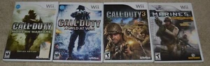 Call of Duty 3 Modern Warfare World at War Marines Urban Warfare Nintendo Wii  - Picture 1 of 10