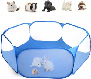 Jaula para conejillo de indias jaula para conejos interior con tapete corralito tamaño perfecto para anima pequeño - Imagen 1 de 12