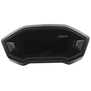 Motorcycle LCD Digital Speedometer Gauge Universal , Speed Display in Kilometers - Picture 1 of 6