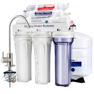 RCC7AK 6 Stage Reverse Osmosis Water System Under Sink with Alkaline Remineraliz - Picture 1 of 8