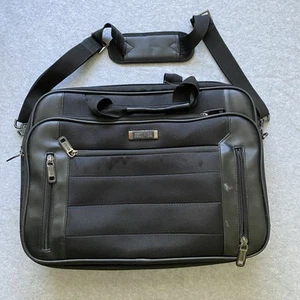 Kenneth Cole Reaction Dual Compartment EZ Scan Messenger Travel Bag Laptop - Picture 1 of 10