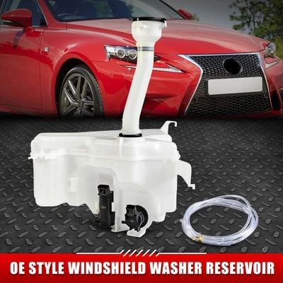 FOR 14-15 LEXUS IS250 IS350 WINDSHIELD WASHER FLUID RESERVOIR TANK+LEVEL SENSOR - Image 1 of 4