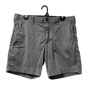 "Pantalones cortos elásticos J Crew para hombre cintura 34 entrepierna 7"" gris" - Imagen 1 de 8