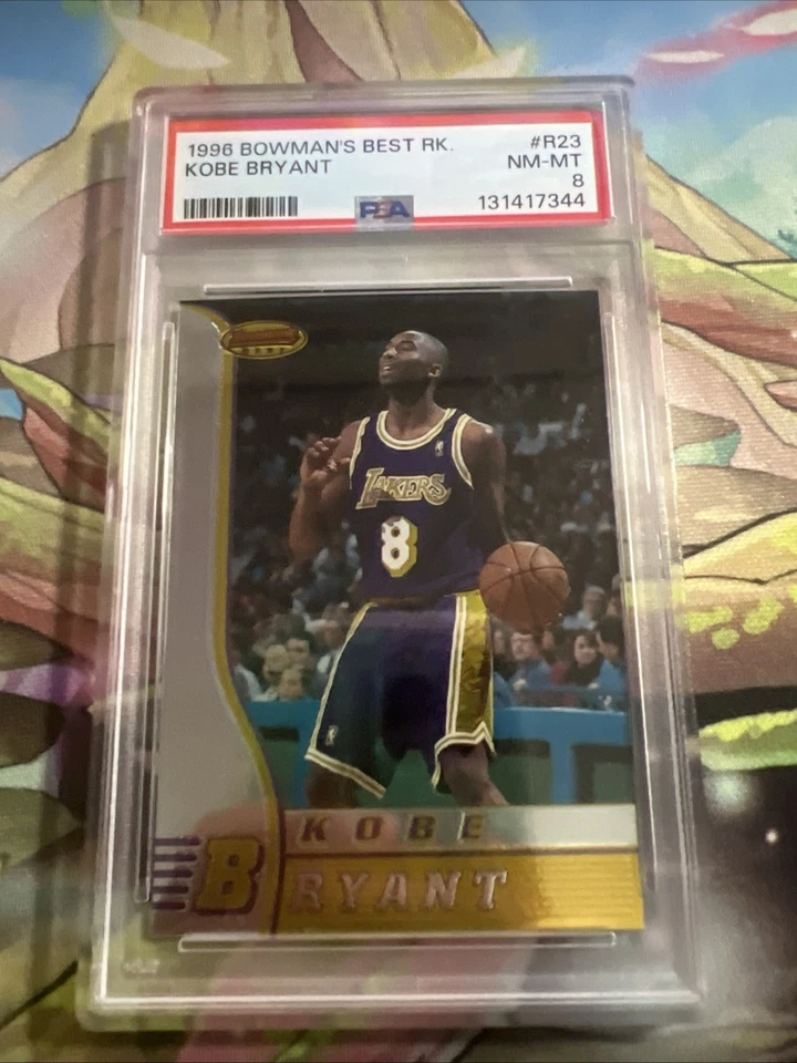 1996 年 Bowman's Best RK PSA 8 科比布莱恩特新秀卡 #R23 — 第 1/1 张图片
