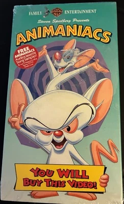 Steven Spielberg Presents Animaniacs: You WILL Buy This Video! NEW VHS Tape 1994 - Image 1 of 3