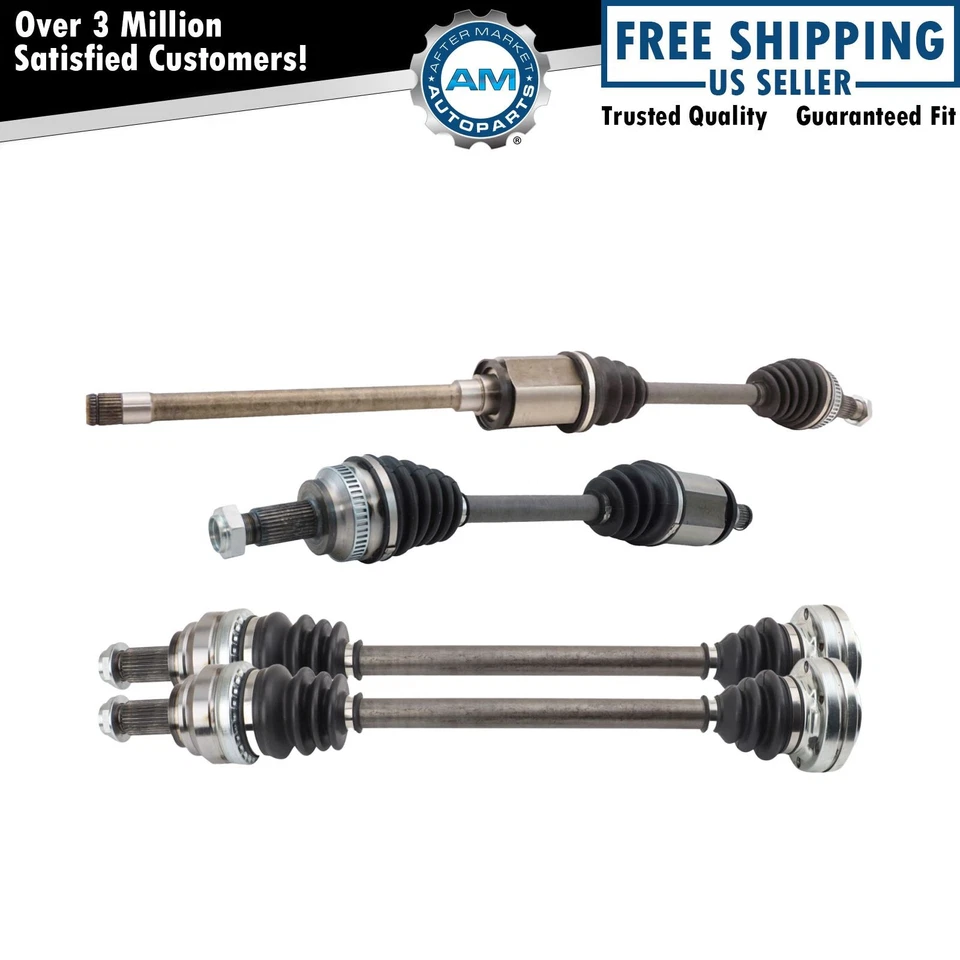 Juego de montaje de eje CV para 09-10 BMW 528i xDrive 08 528xi 06-07 530xi Foto 1 de 4