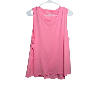 Avia Tank Top Women's XL Pink Sleeveless Athletic Solid Muscle Basic Active - Picture 1 of 9