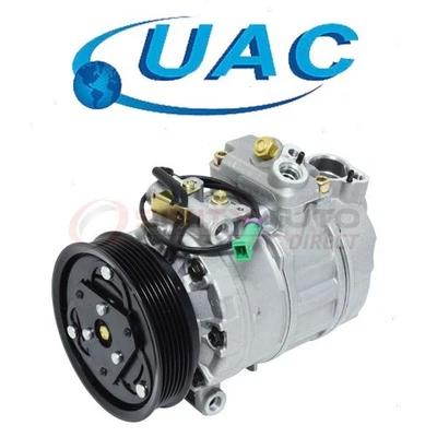 UAC AC Compressor for 2000-2002 Audi S4 - Heating Air Conditioning Vent HVAC zx Foto 1 de 4