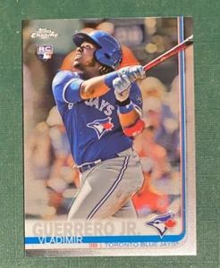 2019 Topps Chrome Vladimir Guerrero Jr. Rookie RC #201 Blue Jays - Picture 1 of 2