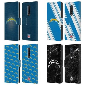 NFL LOS ANGELES CHARGERS ARTWORK LEATHER BOOK CASE FOR BLACKBERRY ONEPLUS - Picture 1 of 10