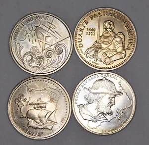 Portuguese Discoveris tenth set  200 esc, Discovery  4 coins 1999 UNC - Bild 1 von 2