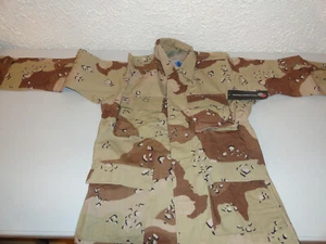 USGI US MILITARY Desert Storm 6 COLOR BDU TOP BLOUSE SMALL REGULAR NWT Propper 8 - Picture 1 of 4